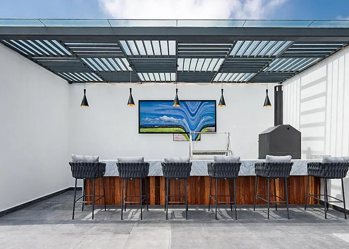 Luxury Panoramic Sky Pool, Gym & Grill - Portal Sa Apartamento