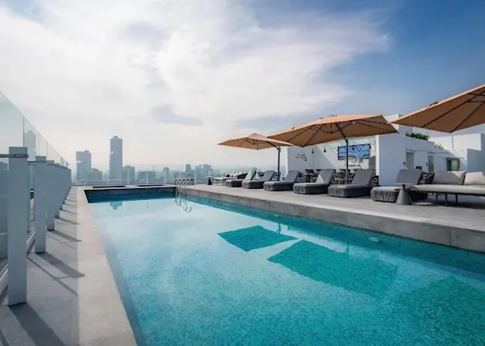 Apartamento Luxury Panoramic Sky Pool, Gym & Grill - Portal Sa México DF